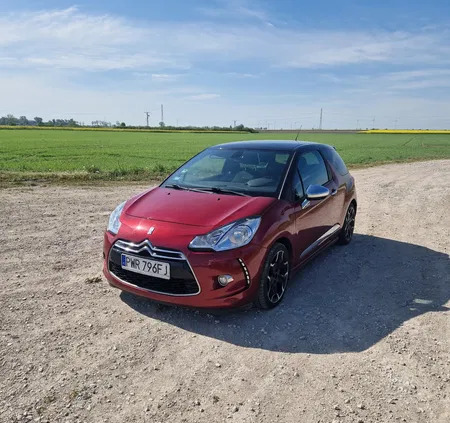 citroen ds3 Citroen DS3 cena 22999 przebieg: 120000, rok produkcji 2011 z Września